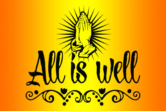 Bible Quotes All Is Well Tshirt Design: A Powerful Way to Share Faith and Style