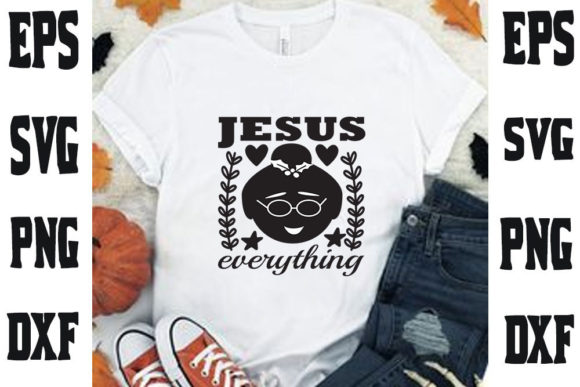 Christmas Quote Design, Jesus Everything