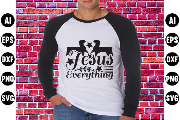 Christmas Quote SVG Design,Jesus Every