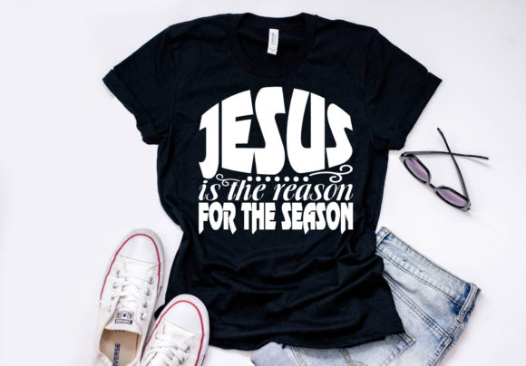 Christmas Quote SVG Design, Jesus is the