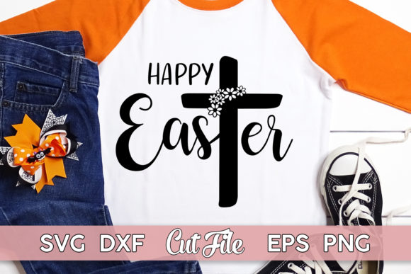 Easter SVG, Religious Easter Shirt and Easter SVG, Religious Easter Shirt with Christian Cross