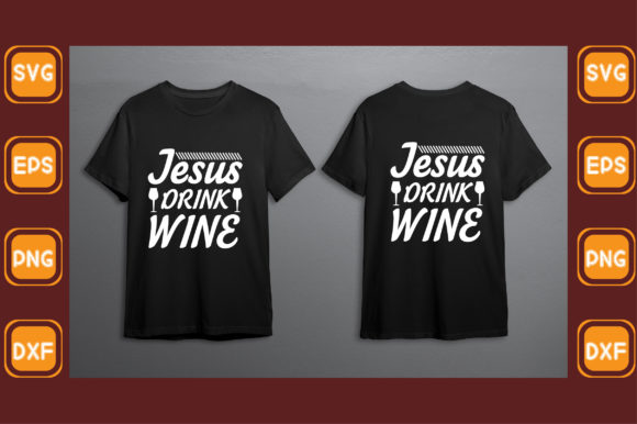 Jesus Drink Wine Font