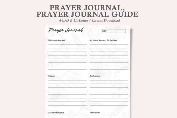 Prayer Journal: A Sacred Space for Spiritual Growth