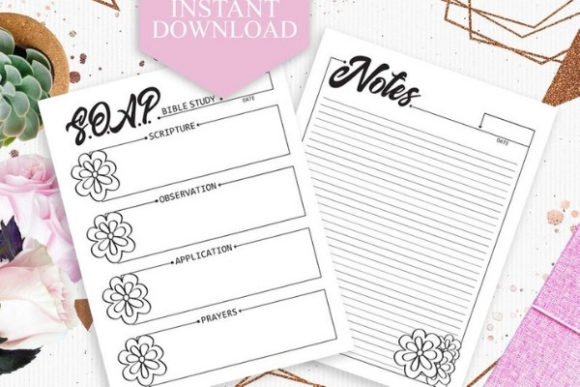 Soap Bible Study Guide-Floral Printable: A Strategic Tool for Spiritual Growth and Productivity